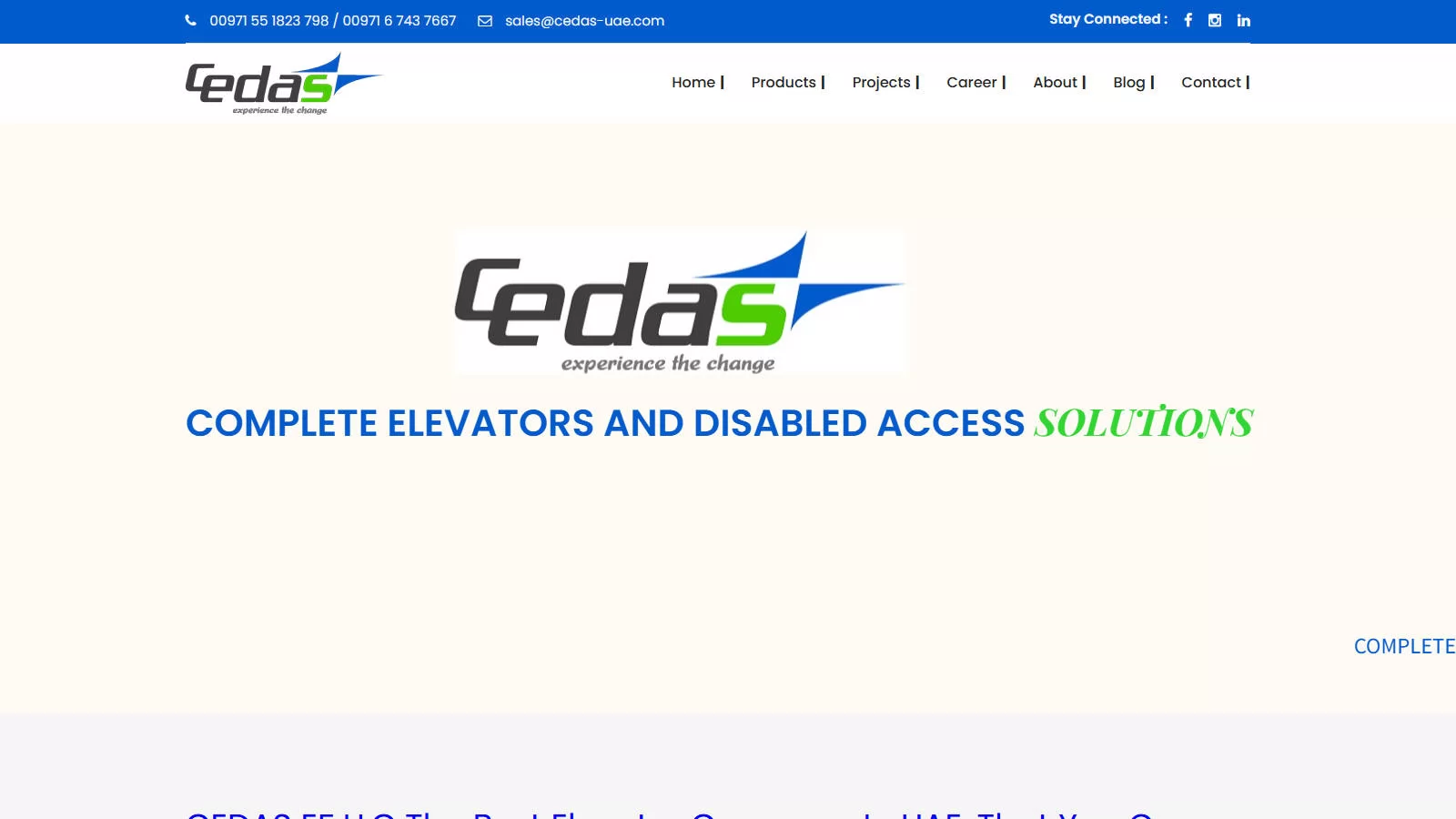 2. Cedas Elevators & Fabrication LLC